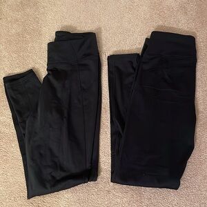 Cuddl Duds ClimateRight Plush Warmth Leggings Black Small